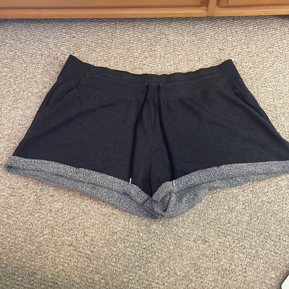 Dark Gray Comfortable Champion Athletic XXL Shorts with Drawstring Waistband